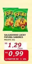 Assaí Atacadista Fofura - salgadinho lucky oferta