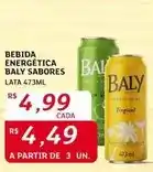 Assaí Atacadista Baly - bebida energética sabores oferta