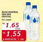 Assaí Atacadista Crystal - agua mineral sem gas oferta