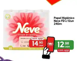 Supermercados Princesa Papel Higiênico Neve FD oferta