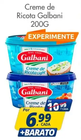 Delta Supermercados Creme de Ricota Galbani oferta