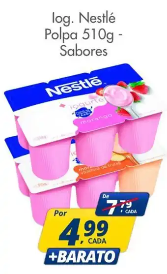 Delta Supermercados log. Nestlé Polpa Sabores oferta