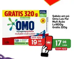 Supermercados Princesa Sabão em pó Omo Lav Per Mult Ação oferta