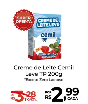 Super Luna Creme de Leite Cemil Leve TP oferta