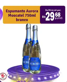 Cocipa Espumante Aurora Moscatel branco oferta