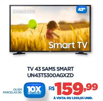 DB Supermercados Tv 43 sams smart UN43T5300AGXZD oferta