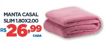 DB Supermercados Manta casal slim oferta