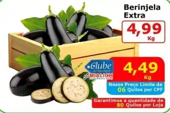 Mialich Supermercados Berinjela Extra oferta