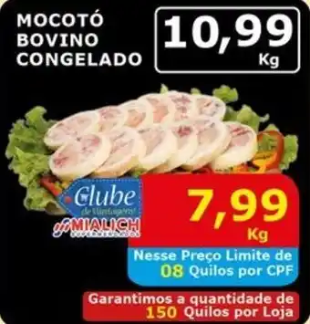 Mialich Supermercados Mocotó bovino congelado oferta