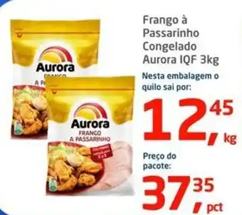 Tenda Atacado Frango à Passarinho Congelado Aurora IQF oferta