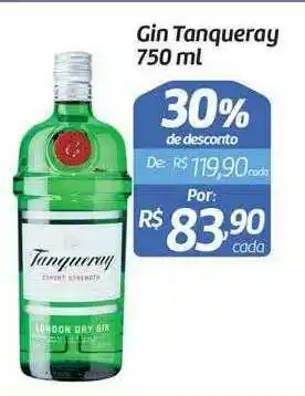 Comper Gin Tanqueray 30% De Descuento oferta