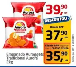 Tenda Atacado Empanado Auroggets Tradicional Aurora oferta