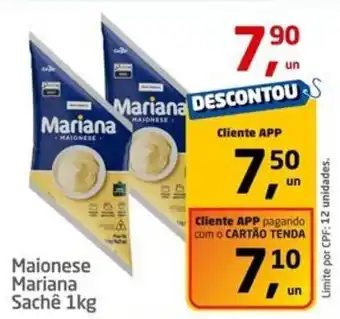 Tenda Atacado Maionese Mariana Sachê oferta