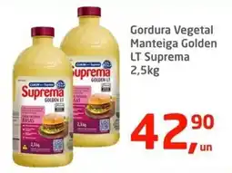 Tenda Atacado Gordura Vegetal Manteiga Golden LT Suprema oferta