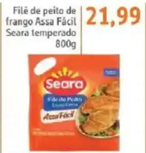 Sonda Filé de peita de frango Assa Fácil Seara temperado oferta