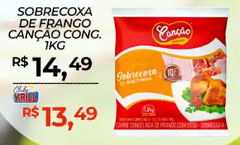 Rede Krill Sobrecoxa de frango canção cong. oferta