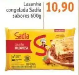 Sonda Lasanha congelada Sadia sabores oferta