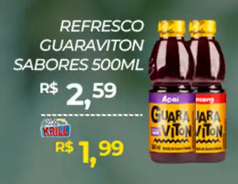 Rede Krill Refresco guaraviton sabores oferta