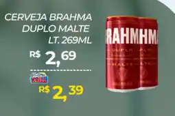 Rede Krill Cerveja brahma duplo malte oferta