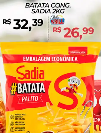 Rede Krill Batata cong. sadia oferta