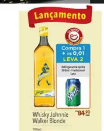 Supermercados Condor Whisky Johnnie Walker Blonde oferta
