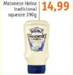 Sonda Maionese Heinz tradicional squeeze oferta