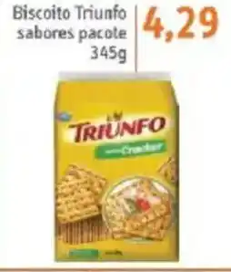 Sonda Biscoito Triunfo sabores pacote oferta