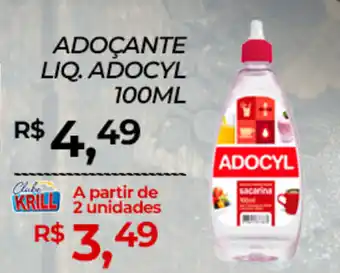 Rede Krill Adoçante liq. adocyl oferta