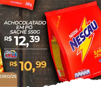 Rede Krill Achocolatado em pó sachê oferta