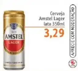 Sonda Cerveja Amstel Lager lata oferta