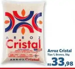 Sam's Club Arroz Cristal Tipo 1, Branco, oferta