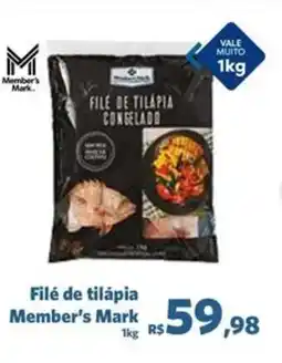 Sam's Club Filé de tilápia Member's Mark oferta