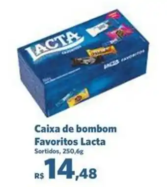 Sam's Club Caixa de bombom Favoritos Lacta Sortidos, oferta