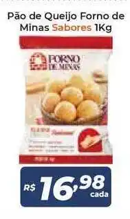 Atakarejo Pão De Queijo Forno De Minas Sabores 1kg oferta