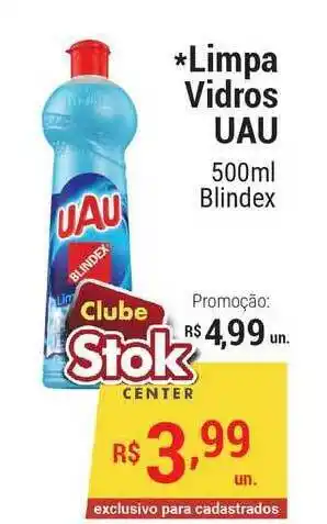 Limpa Vidros Uau 500ml