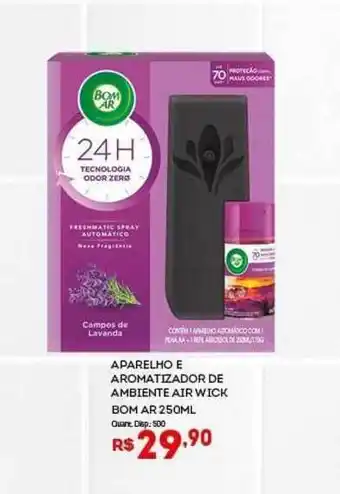 Bistek Supermercados Aparelho E Aromatizador De Ambiente Air Wick Bom Ar oferta