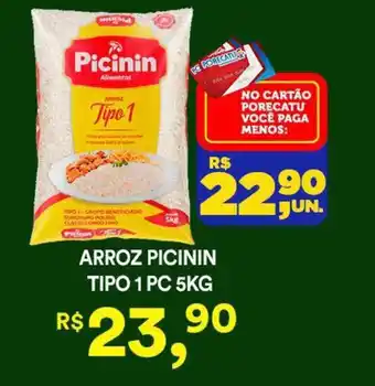 Supermercado Porecatu Arroz picinin tipo 1 pc oferta