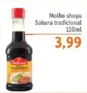 Sonda Molho shoyu Sakura tradicional oferta