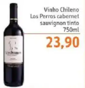 Sonda Vinho Chileno Los Perros cabernet sauvignon tinto oferta