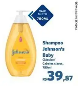 Sam's Club Shampoo Johnson's Baby oferta