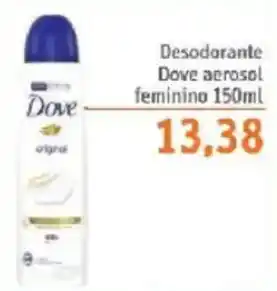 Sonda Desodorante Dove aerosol feminino oferta