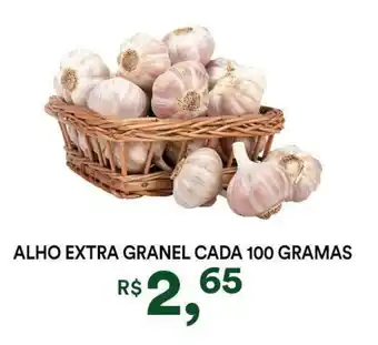 Supermercado Porecatu Alho extra granel cada oferta