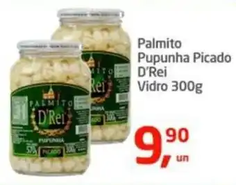 Tenda Atacado Palmito Pupunha Picado D'Rei Vidro oferta