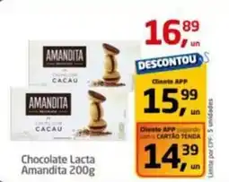 Tenda Atacado Chocolate Lacta Amandita oferta