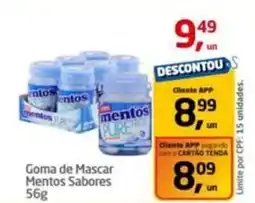 Tenda Atacado Goma de Mascar Mentos Sabores oferta