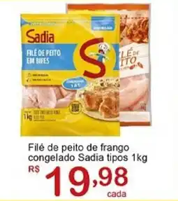 Giga AtacadoOFFLINE Filé de peito de frango congelado Sadia tipos oferta