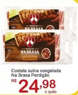 Giga AtacadoOFFLINE Costela suína congelada Na Brasa Perdigão oferta