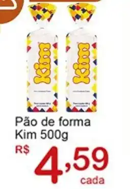 Giga AtacadoOFFLINE Pão de forma Kim oferta