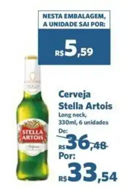 Sam's Club Cerveja Stella Artois oferta