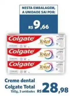 Sam's Club Creme dental Colgate Total oferta